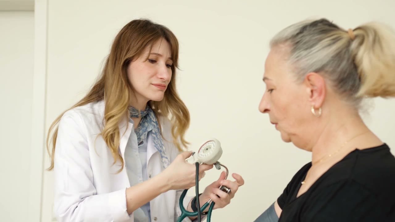 Ärztin im Gespräch mit einer Patientin